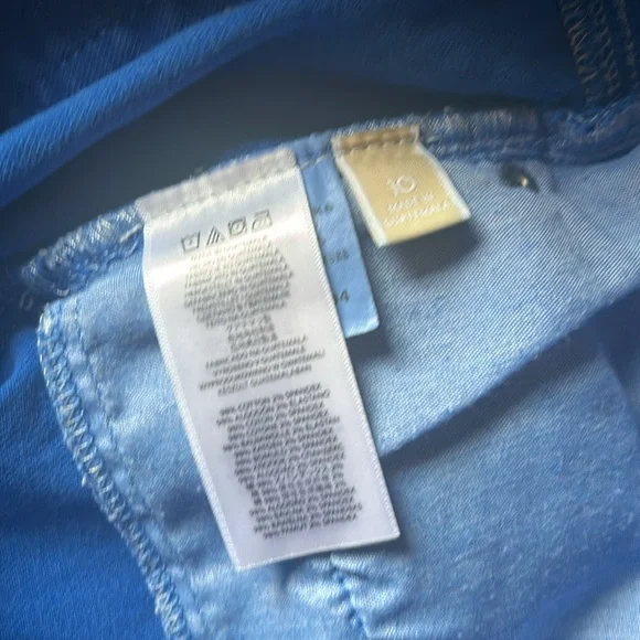 Michael Kors blue pants-size 10 - Picture 3 of 7